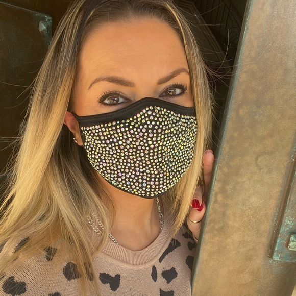 Fashion face mask Bling